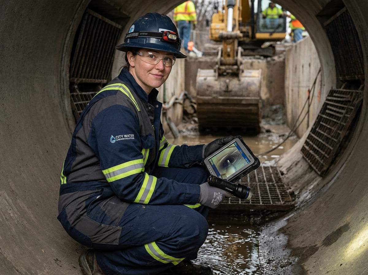 Sewer Line Inspection & Replacement in Ratcliff